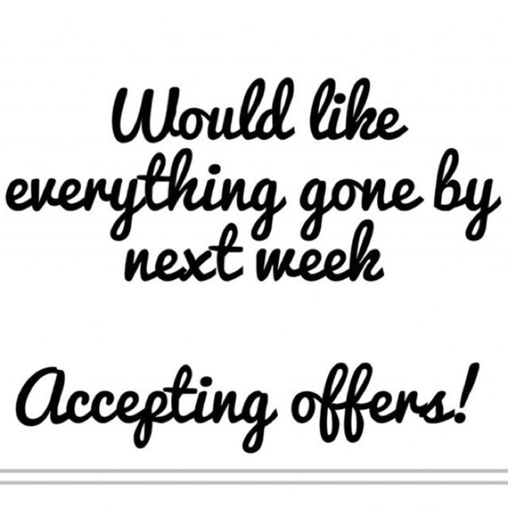 All offers considered!! :)